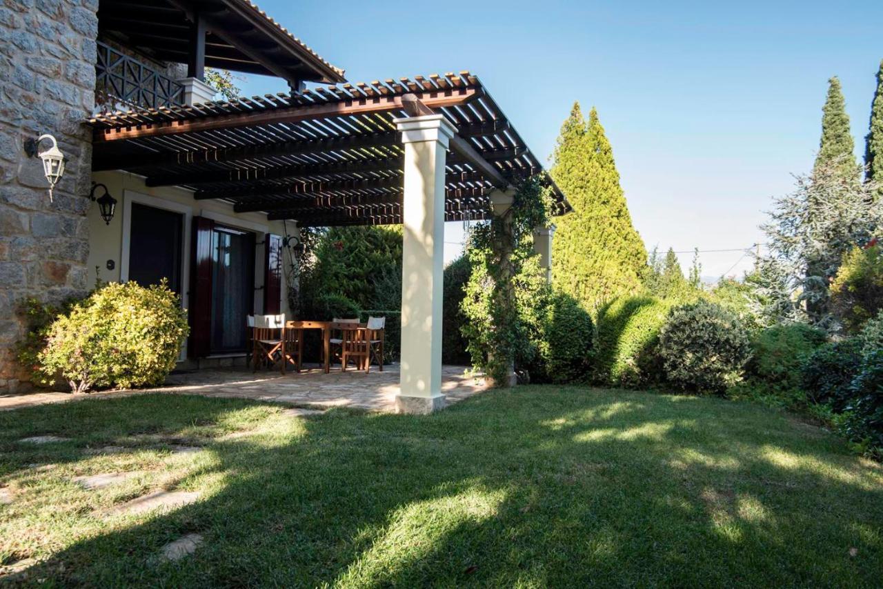 Galaxidi Mansion Villa Bagian luar foto
