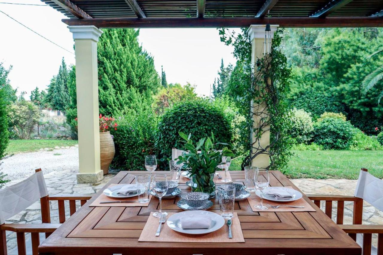Galaxidi Mansion Villa Bagian luar foto